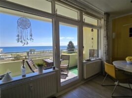 Ostseeblick aus dem Wohnzimmer